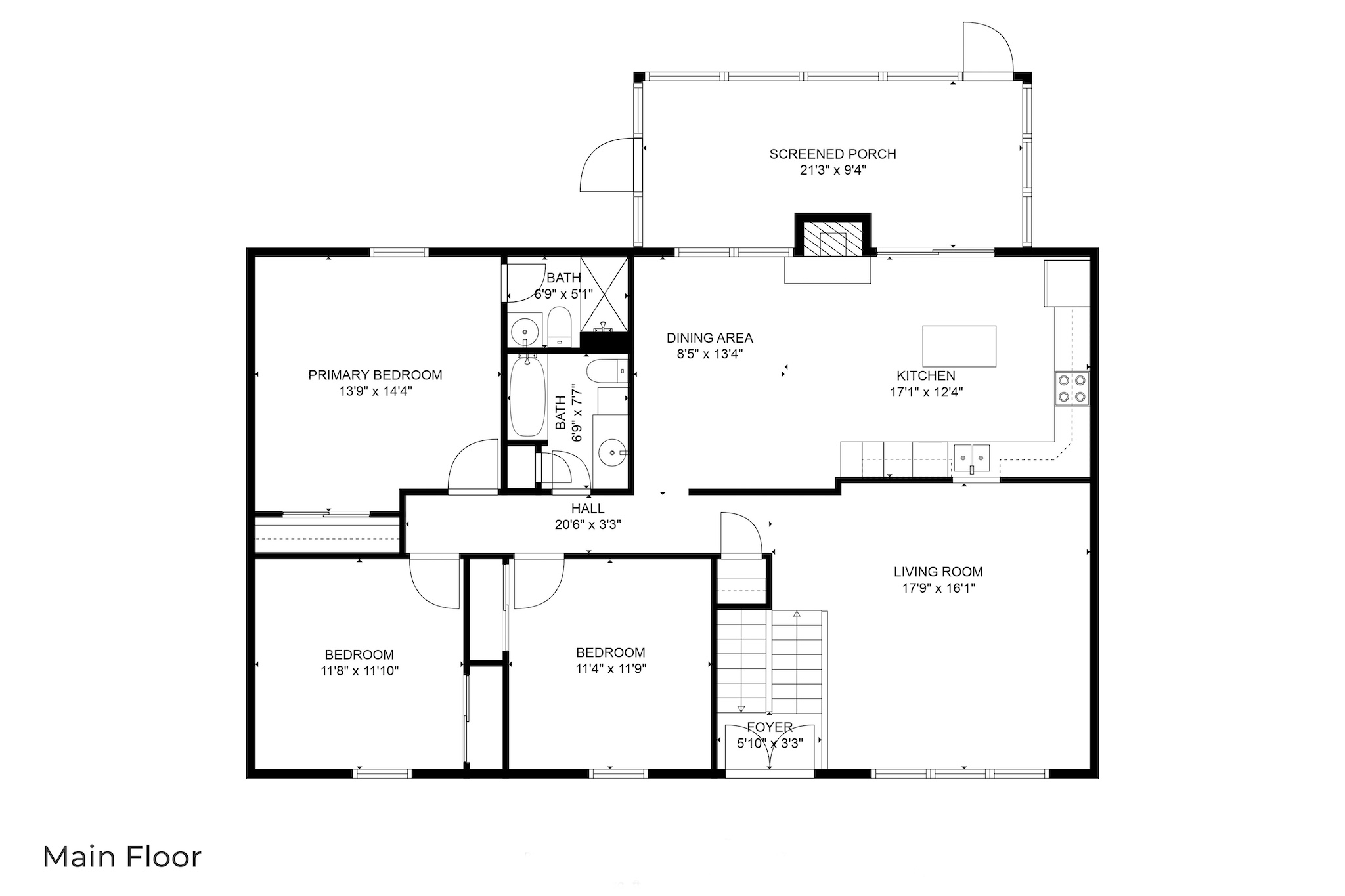 3 Bedrooms Bedrooms, ,2 BathroomsBathrooms,Woodford Homes,For Rent,1353