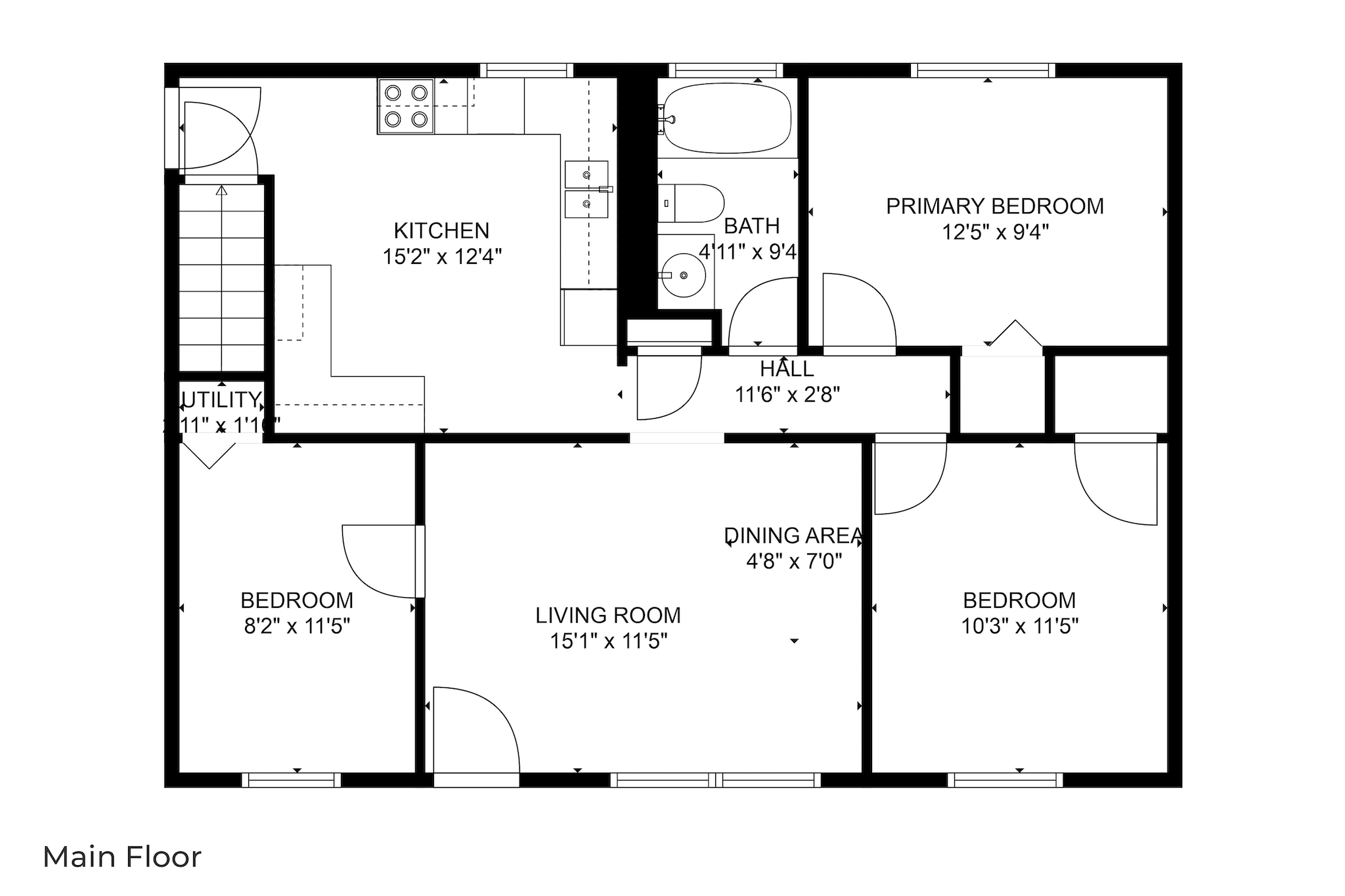 3 Bedrooms Bedrooms, ,1 BathroomBathrooms,Woodford Homes,Lease Purchase / Purchase,1354