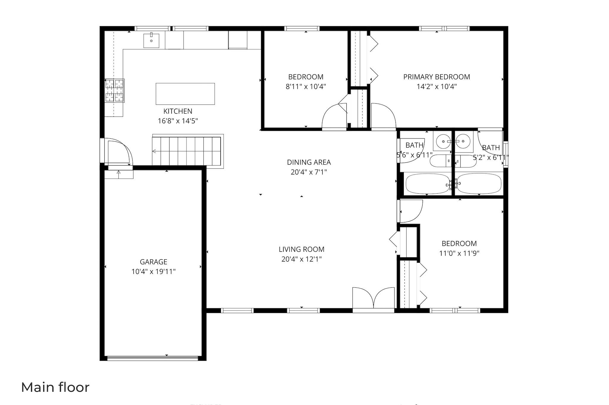 3 Bedrooms Bedrooms, ,2 BathroomsBathrooms,Woodford Homes,For Rent,1371